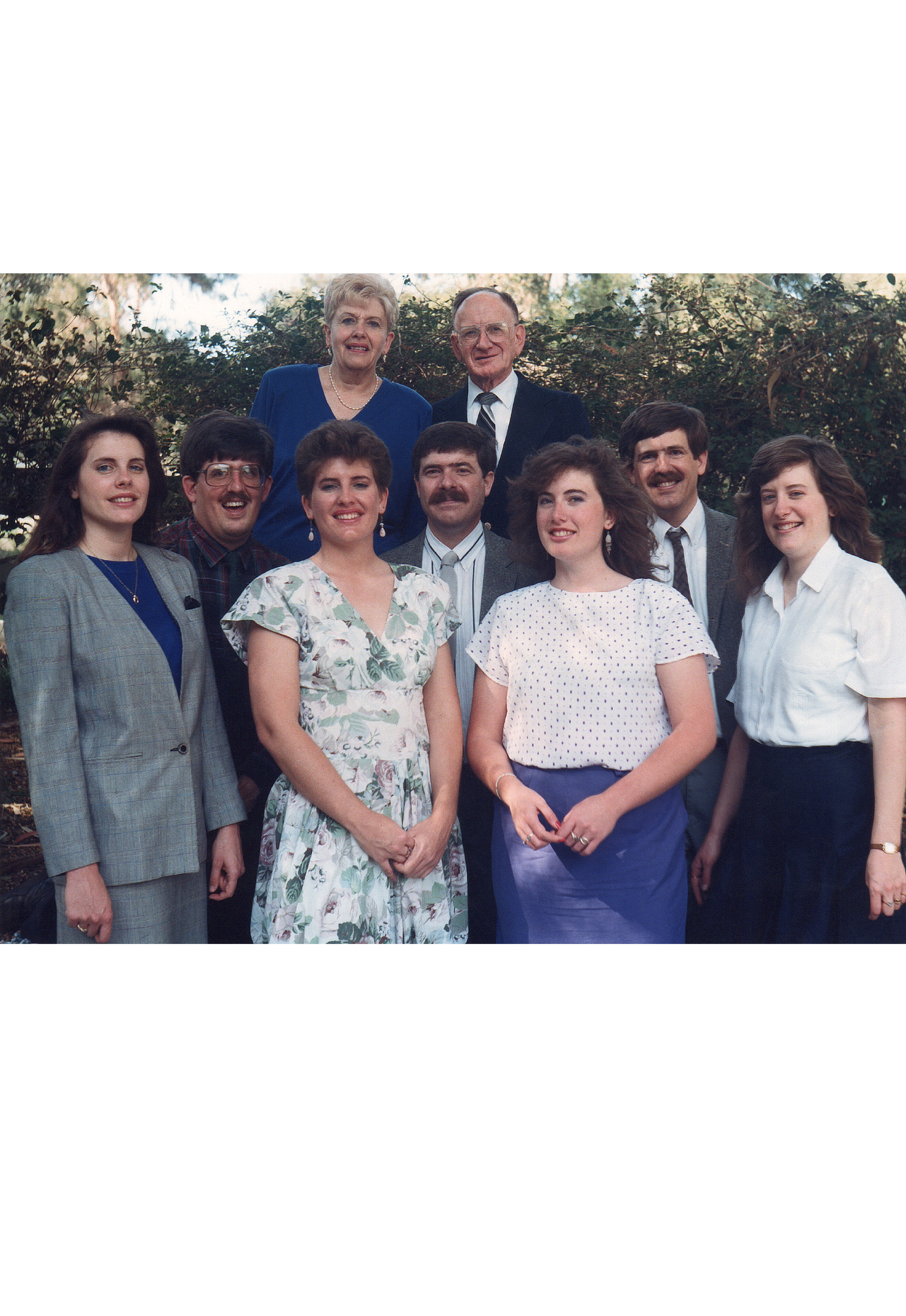 The entire family sometime in the 1990s I think.