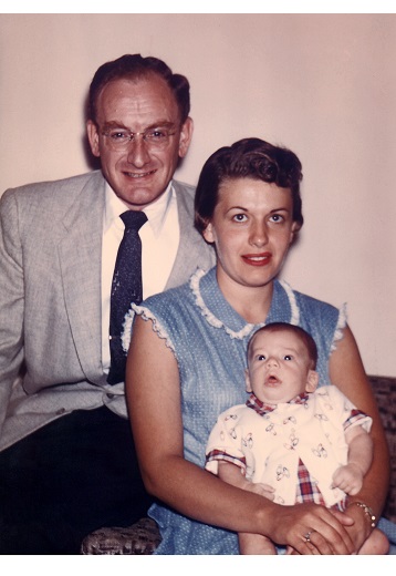 This is Mom, Dad and Bobby probably in 1958.